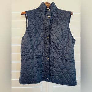 Navy Barbour Vest
